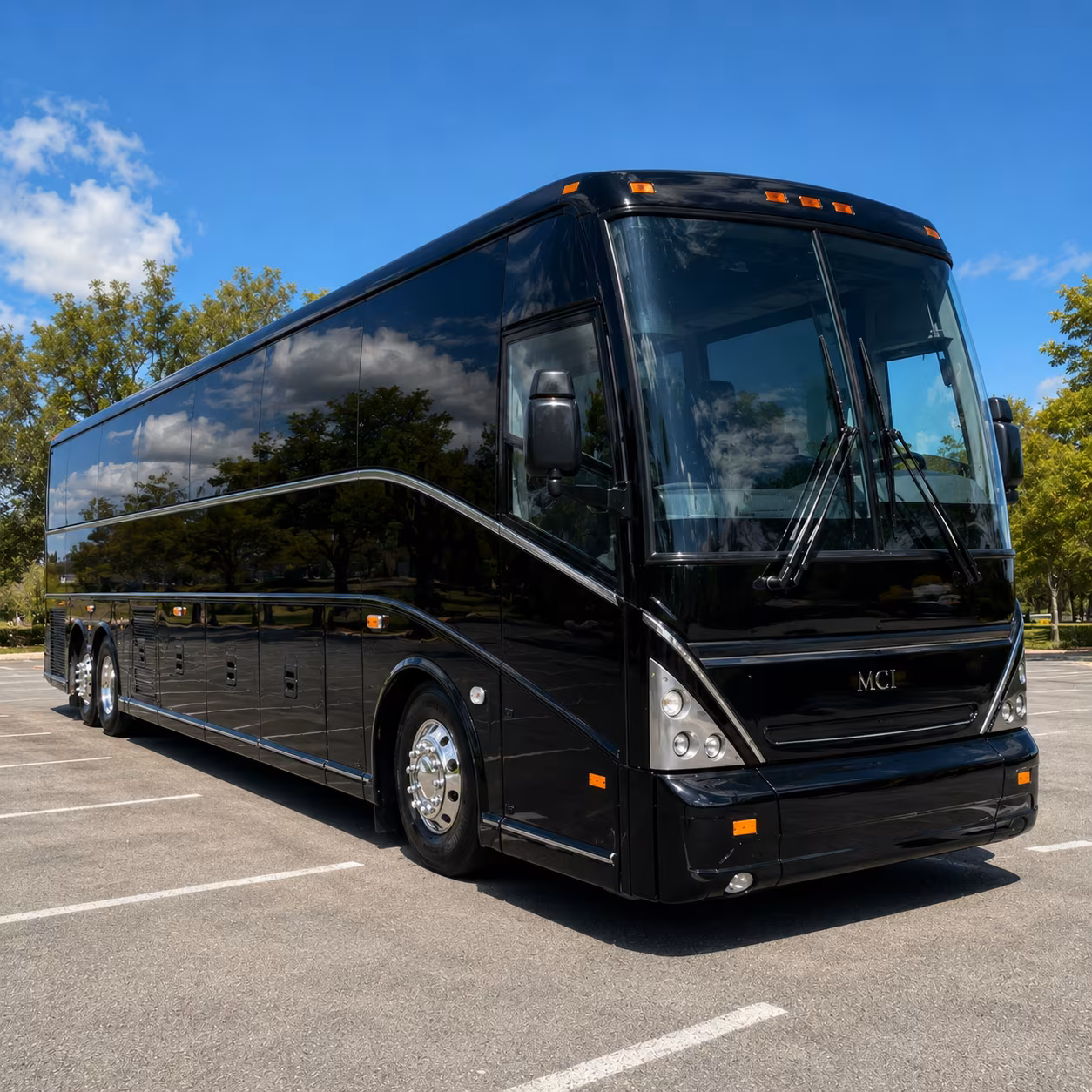 o fallon charter bus services exterior