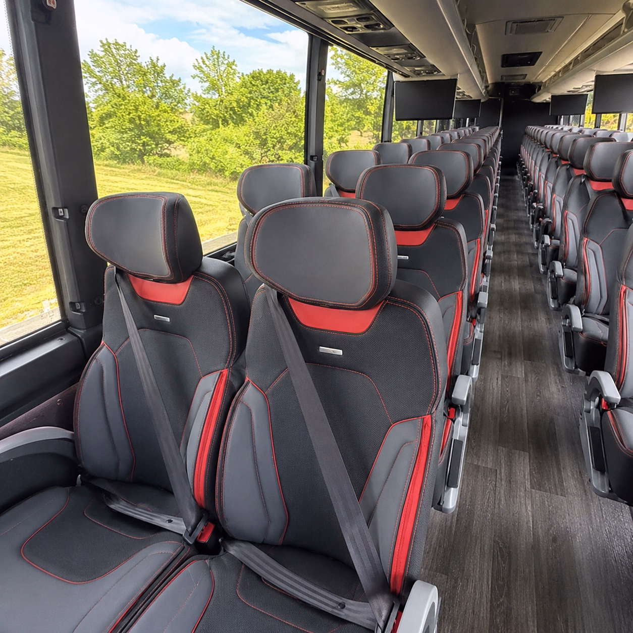 o fallon corporate event transportation onboard seating