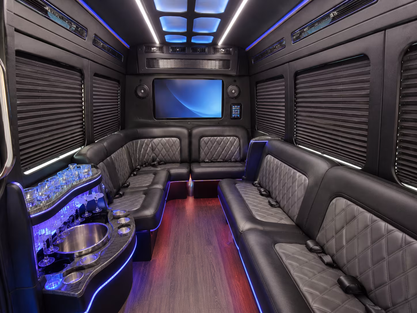 o fallon party bus interior