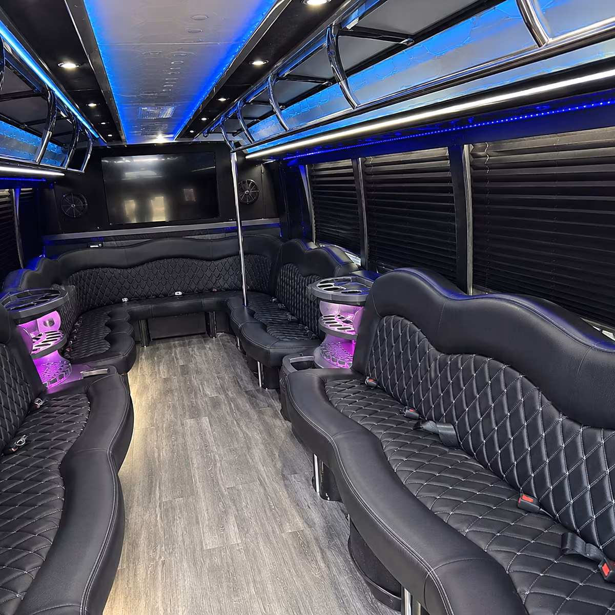 o fallon party bus rentals inside